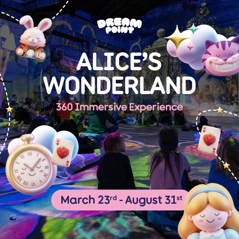 Alice's Wonderland immersive experience