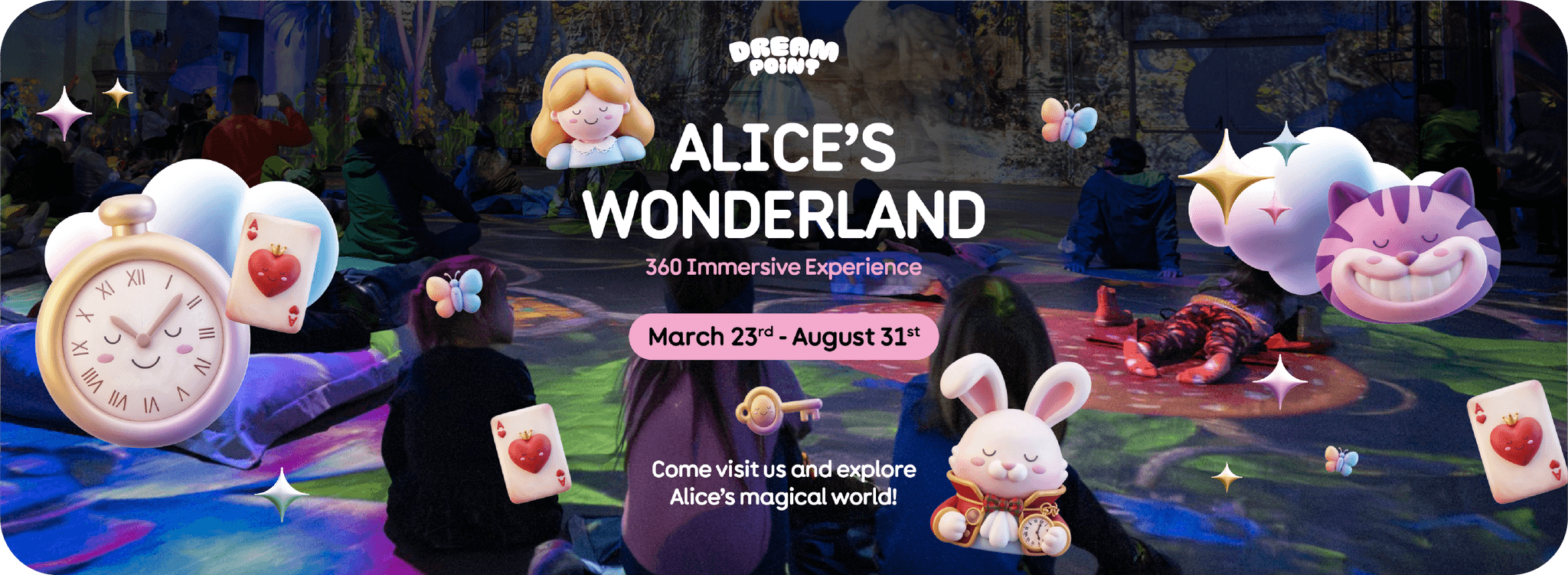 Alice's Wonderland immersive experience